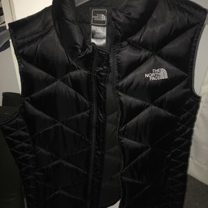Black North Face Vest